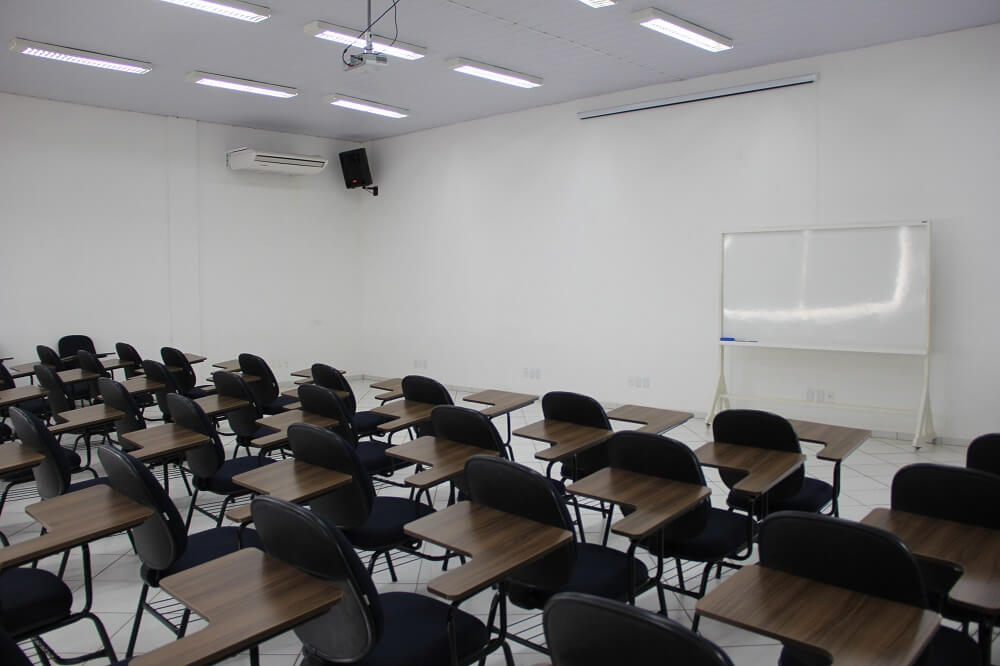 SALAS DE AULA - Infraestrutura curso de Medicina São Leopoldo Mandic Araras